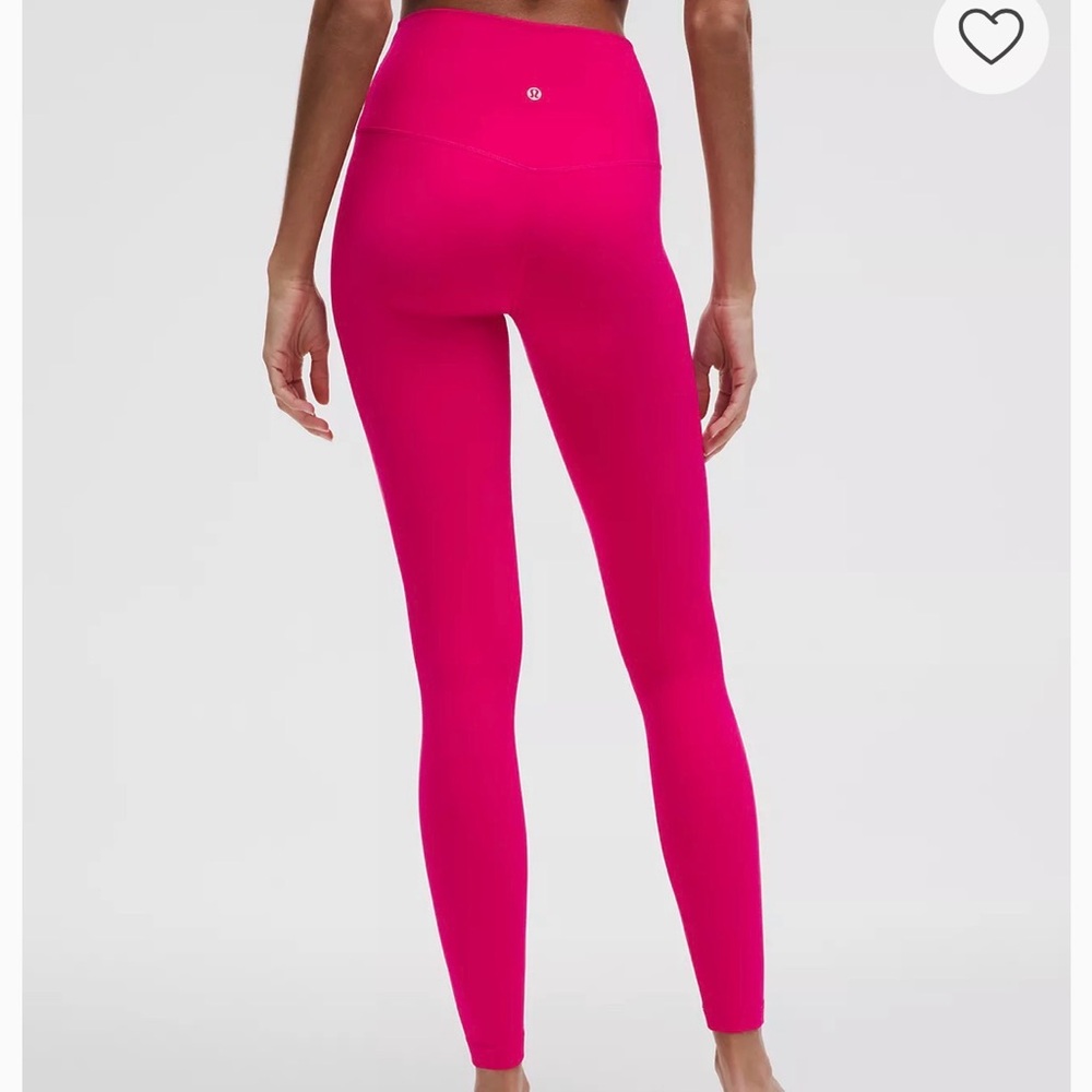Lululemon High-Rise Full-Length (28”)Leggings in color passionate